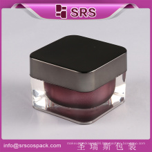 SRS Cosmetic Empty Jars ,acrylic hot sale and high quality jar for skincare and face cream
